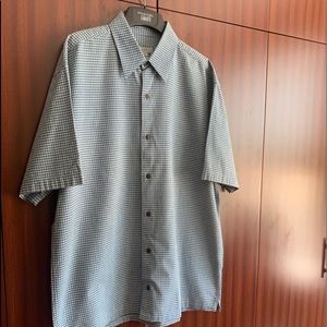 ZEGNA Sport Shirt .Made in ITALY. 91% Cotton 9% Acrylic. Very good Condition